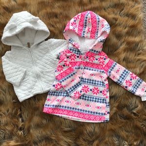 Baby girls jacket 12 months lot 2